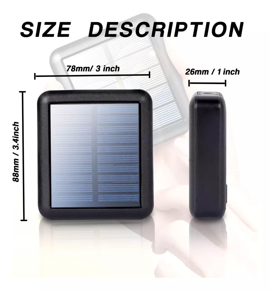 Cargador Portátil Solar 4en1